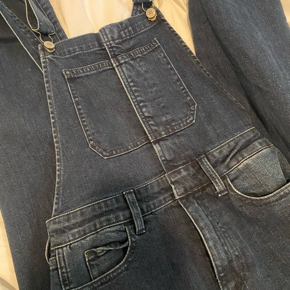 Lucky Brand denim fitted overalls - Picture 10 of 14